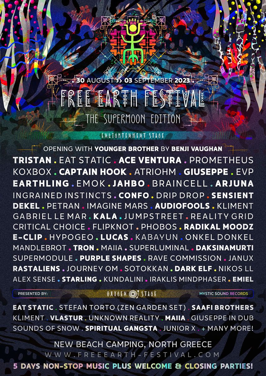 Free Earth Festival 2023 full lineup!